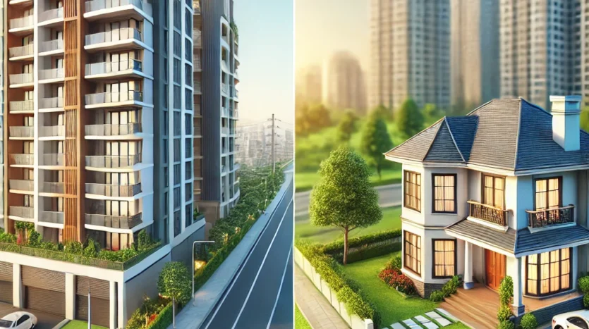 Apartment vs. Independent House
